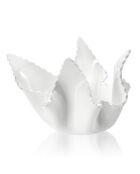 Vase Drappeggi Petit format blanc - 21x17x14 cm